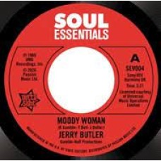 Jerry Butler ‎– Moody Woman / Stop Steppin' On My Dreams